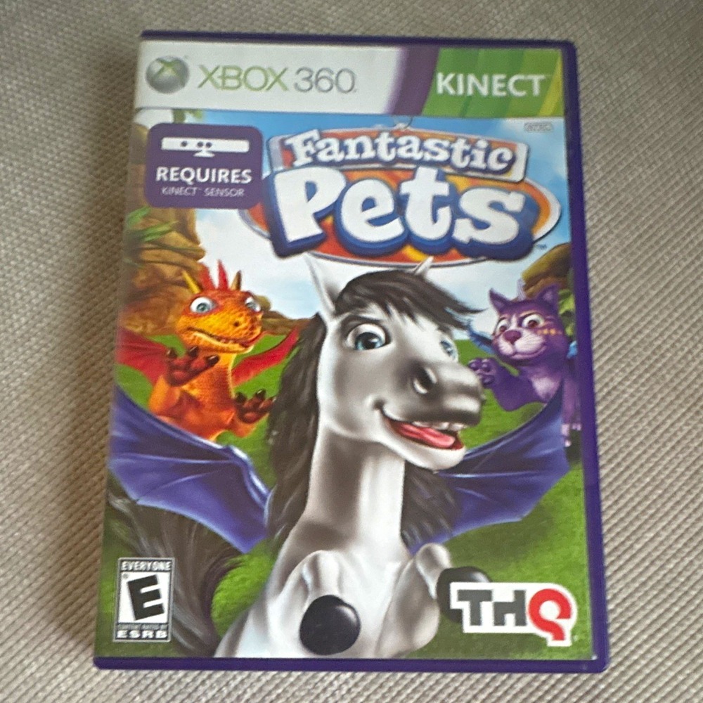 THQ Fantastic Pets (Xbox 360) Kinect Compatible, E, NTSC-U/C, 2011